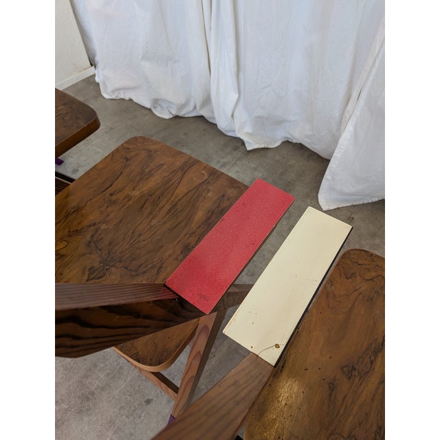 Vintage Wooden Chairs, 1970s, Set of 3 For Sale - Image 9 of 18