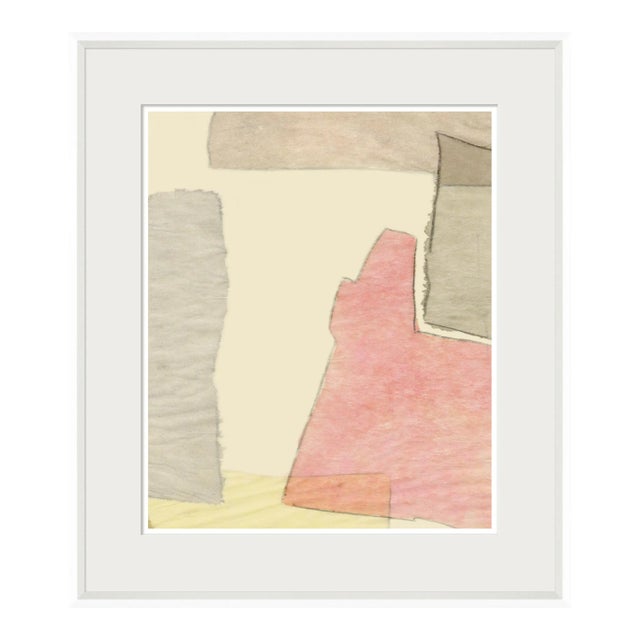 Carrier & Company for Soicher Marin 'Capri IV' Framed Abstract Print For Sale