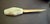 Mid-Century Modern Faceted Cream Onyx and Brass Letter Opener For Sale In Tampa - Image 6 of 6