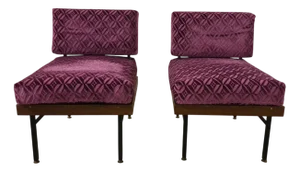 Set of Vintage Lounge Chairs, 1960s