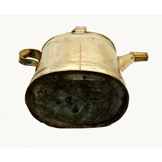 Antique Victorian Brass Watering Can, 1880s For Sale - Image 6 of 8