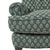 Late 20th Century Pair of Ferrick Mason Upholstered Tufted Club Chairs For Sale In Lexington, KY - Image 6 of 7