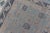 Turkish Khotan Designed Runner With Pomegranate Design in Cream, Tan and Blues For Sale - Image 11 of 11