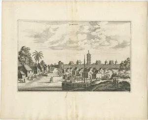 Niuhof, City of Yangzhou, 1668, Paper