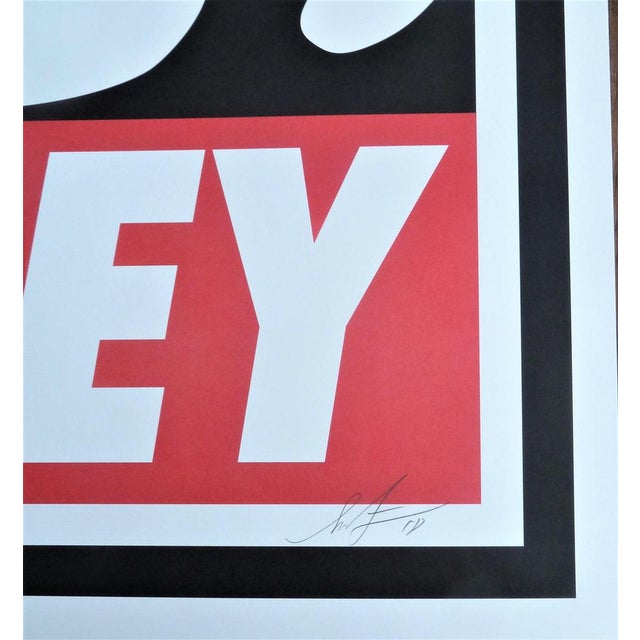 Shepard Fairey, Obey Icon, Lithograph For Sale - Image 4 of 5