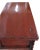 Small Red Antique Wine Console Table For Sale In Greensboro - Image 6 of 8