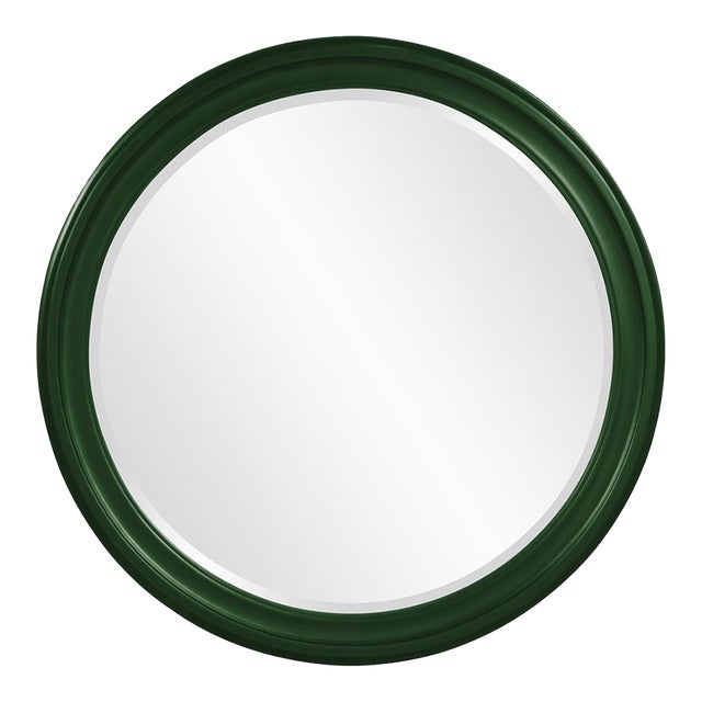 George Mirror - Glossy Hunter Green For Sale