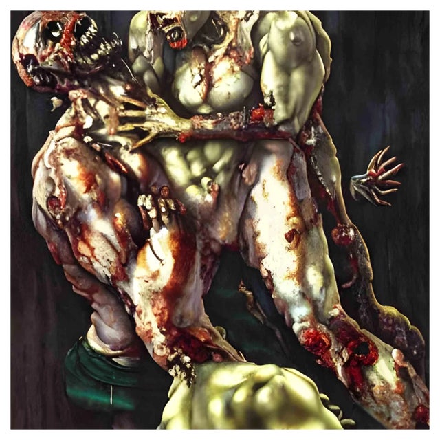 Kevin Abanto, Metamorphic Dread, Digital Print, 2023 For Sale