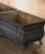 Metal Pair of 19th Century French Polished Iron Jardinières With Basket Weave Decor For Sale - Image 7 of 11