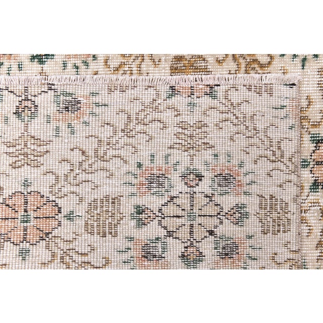 Vintage Turkish Rug in Wool For Sale - Image 10 of 11