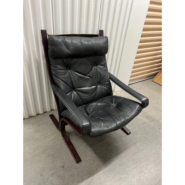 1970s 1970s Westnofa Siesta Chair & Ottoman For Sale - Image 5 of 15