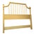 1970s Yellow Faux Bamboo Single Bed Frame For Sale