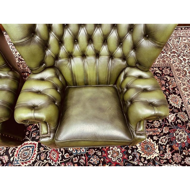 Springvale Chesterfield Woburn Chairs, Set of 2 For Sale - Image 17 of 18