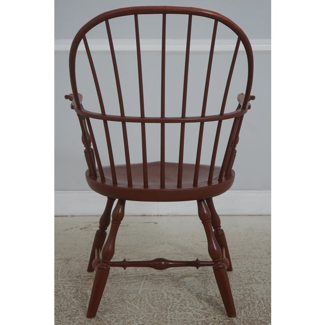 Set of 6 Dr Dimes Sack Back Windsor Dining Armchairs For Sale - Image 4 of 18
