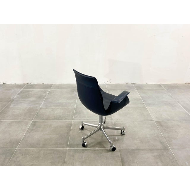 FK 6727 Tulip Office Chair attributed to Fabricius & Kastholm for Kill International, 1960s, Set of 4 For Sale - Image 14 of 18