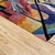 Textile After Wassily Kandinsky Modern Hand-Knotted Wool Rug - 4'3" X 5'7" For Sale - Image 7 of 18