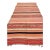 Vintage Moroccan Berber Striped Wool Kilim Rug, 5'4" x 11'6" For Sale
