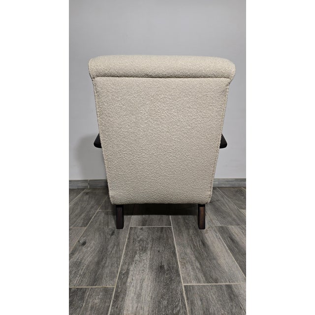 Art Deco Armchair by Jindrich Halabala, 1940s For Sale - Image 3 of 9