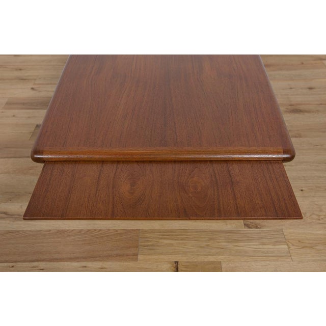 Mid-Century Modern Mid-Century Teak Coffee Table by Johannes Andersen for CFC Silkeborg, Denmark, 1960s For Sale - Image 3 of 18