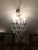 Matching Glitzy French Gilt Metal and Cut Glass Chandeliers - a Pair For Sale In Philadelphia - Image 6 of 10