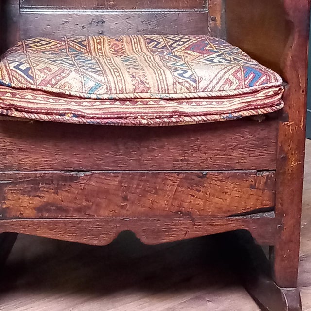 Welsh Lambing Rocking Chair, 1750 For Sale - Image 9 of 12