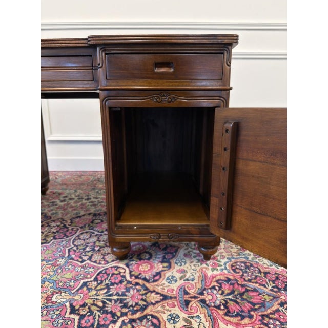 English Desk with Black Inlay For Sale - Image 12 of 17