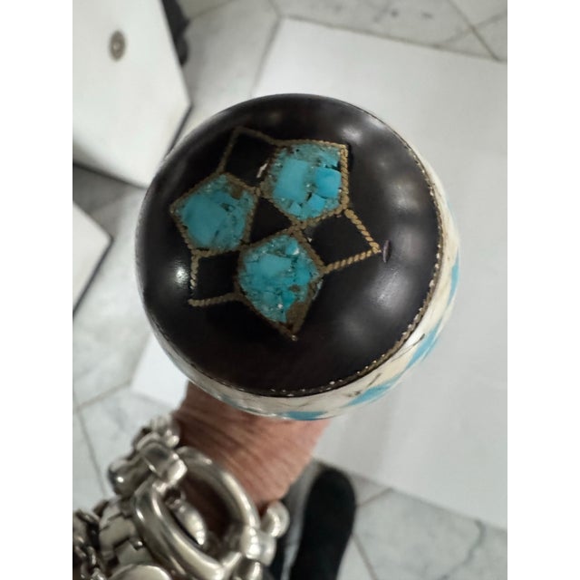 Vintage Ornately Decorated Cane/Walking Stick For Sale In New York - Image 6 of 9