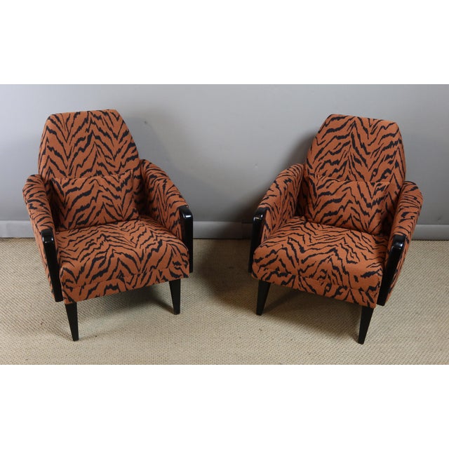1940s 20th Century Armchair, 1940s, Set of 2 For Sale - Image 5 of 12