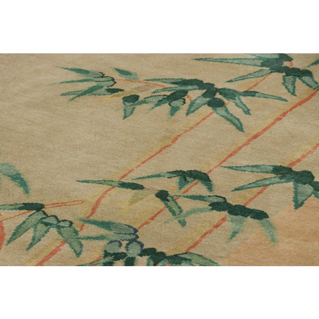 Made with hand-knotted wool, this 8x10 contemporary rug represents the Chinese Art Deco rug collection by Rug &...