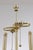 1980s Waterford Brass & Crystal 2 Light Desk Lamp For Sale - Image 15 of 17