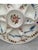 Longchamp 19th Century Majolica Oyster Flowers Plate Longchamp For Sale - Image 4 of 5