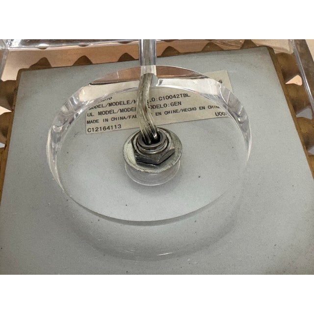 J. Alexander Lighting Spike Table Lamp For Sale - Image 12 of 12