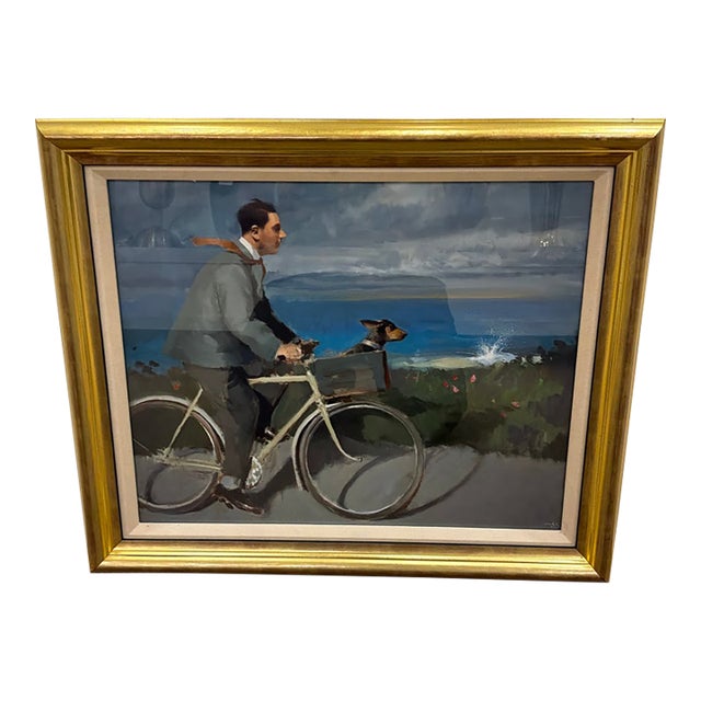 Soicher Marin - Alan Kingsbury Moonlighting on Tresco Giclee Framed. For Sale