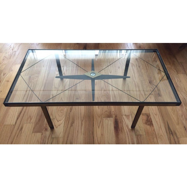 1930s 1930 Compass Coffee Table For Sale - Image 5 of 8