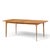 Mid-Century Modern Broyhill Brasilia Mid Century Walnut Expanding Dining Table With 1 Leaf For Sale - Image 3 of 10