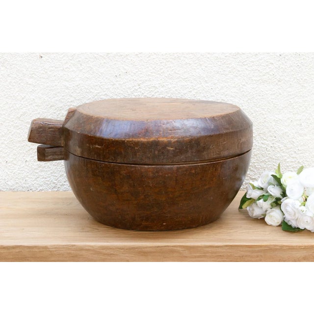 Large Antique Carved Philippine Vessel For Sale - Image 10 of 10