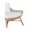 Traditional Artesia Stream Outdoor Accent Chair For Sale - Image 3 of 3