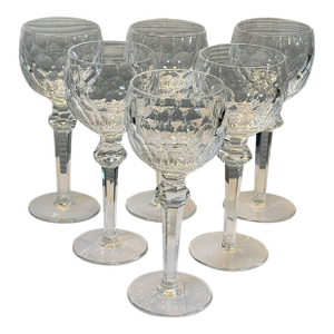 Waterford Curraghmore Hock Wine Glasses, Set of Six