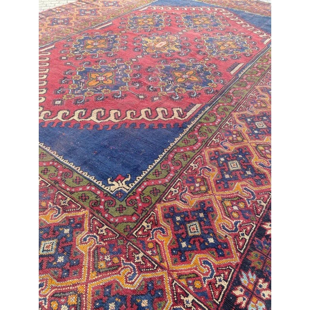 Textile Large Antique Moroccan Rug For Sale - Image 7 of 18