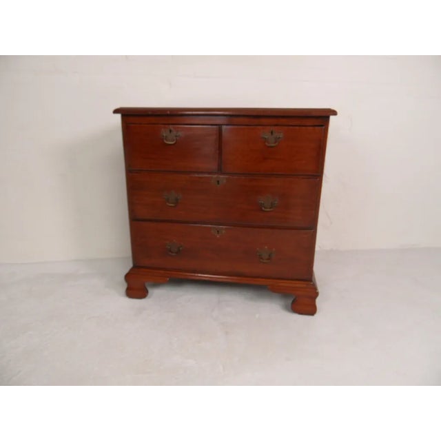 Antique Mahogany Chest of Drawers, 1890s For Sale - Image 10 of 11