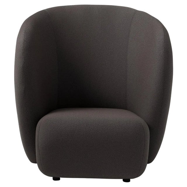 Haven Lounge Chair in Mocca by Warm Nordic For Sale