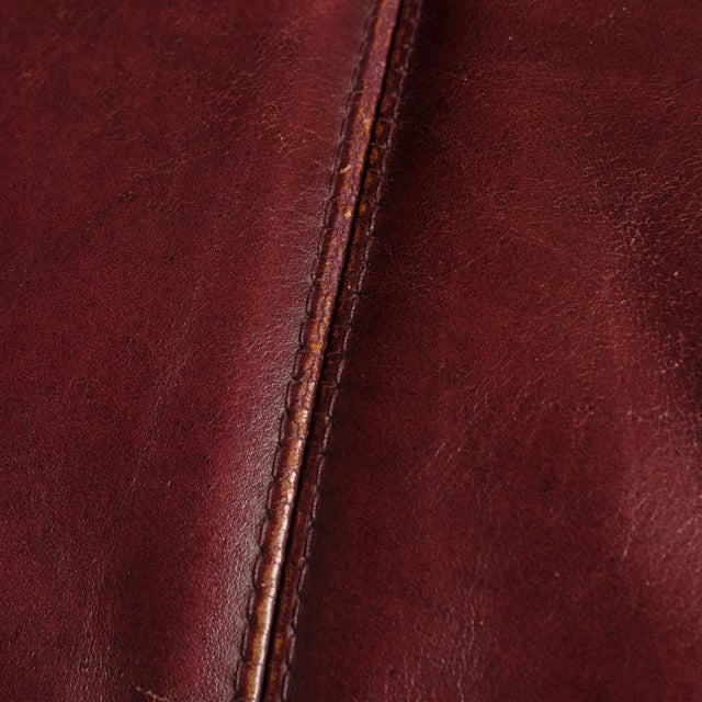 Brown Soriana 2-Seater Sofa in Brown Leather by Afra & Tobia Scarpa for Cassina, 1969 For Sale - Image 8 of 18