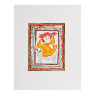 Petite Portrait - Red Hair Girl, Judith Bledsoe For Sale