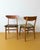 Vintage Danish Model 210 Chairs in Velvet from Farstrup Møbler, 1950, Set of 2 For Sale - Image 4 of 4