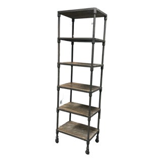 Luay Al-Rawi for Restoration Hardware Dutch Industrial Single Shelving For Sale