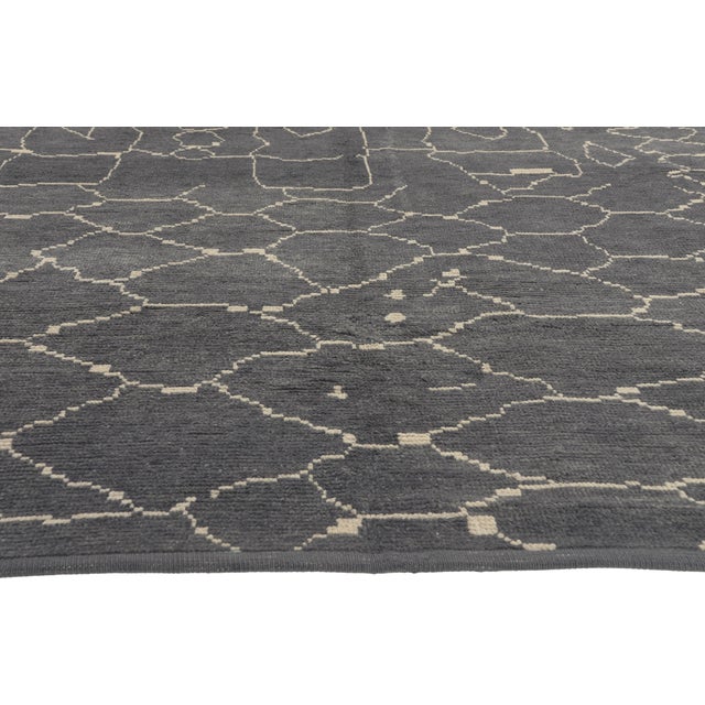 Berber Tribes of Morocco Contemporary Turkish Moroccan Rug, 06'04 X 09'04 For Sale - Image 4 of 10