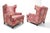 Set of Wingback Armchairs in Kilim Upholstery, 1990s For Sale - Image 14 of 14