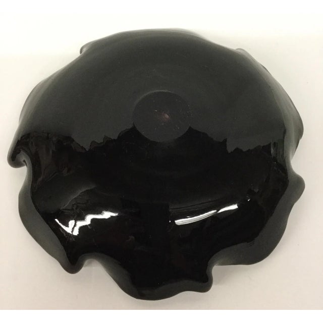 Artisan Hand Formed Glass Plate For Sale In Portland, ME - Image 6 of 11