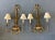 Vintage Large La Barge Hollywood Regency Style Brass 2-Light Wall Sconces - A Pair For Sale - Image 9 of 11