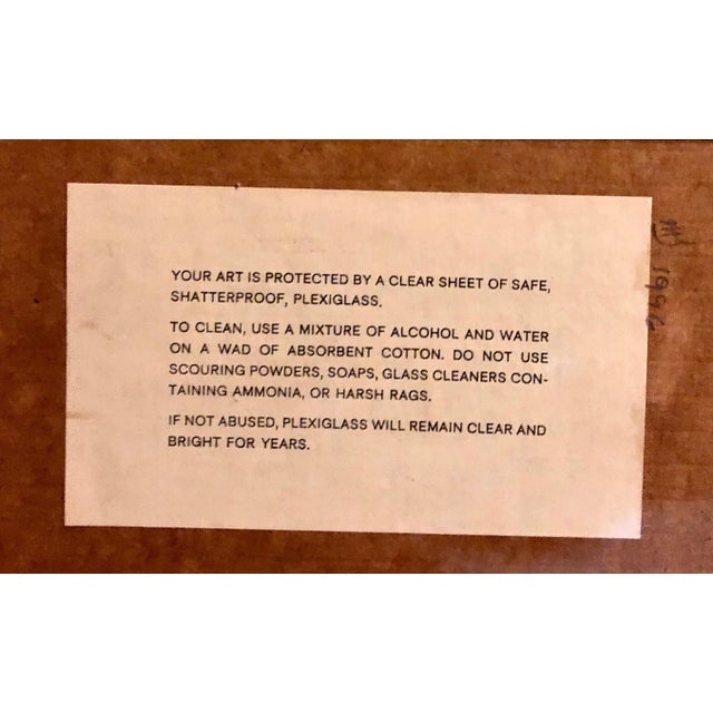 Lowell NesbittFlowers 1978, Op Art Floral Oil Tempera on Board Roses Pop Art Large Painting, 1978 For Sale - Image 4 of 7